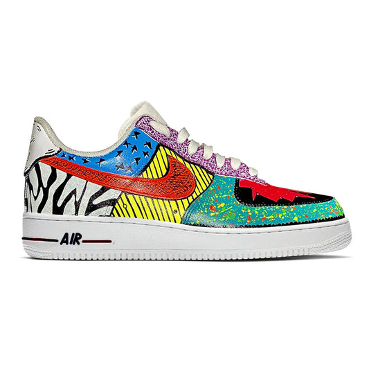 NIKE AIR FORCE 1 '07 CUSTOM ZOO