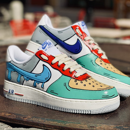 NIKE AIR FORCE 1 '07 CUSTOM SPRY