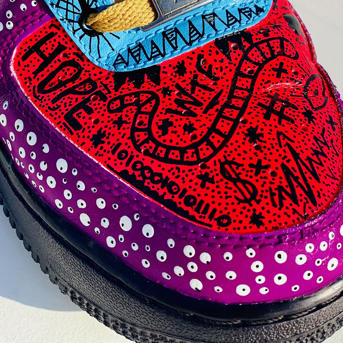 NIKE AIR FORCE 1 '07 CUSTOM MR.HAPPY