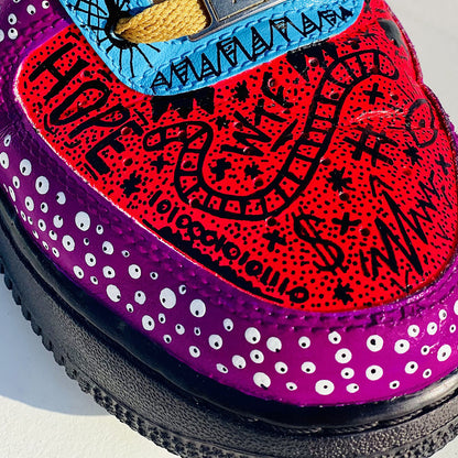 NIKE AIR FORCE 1 '07 CUSTOM MR.HAPPY
