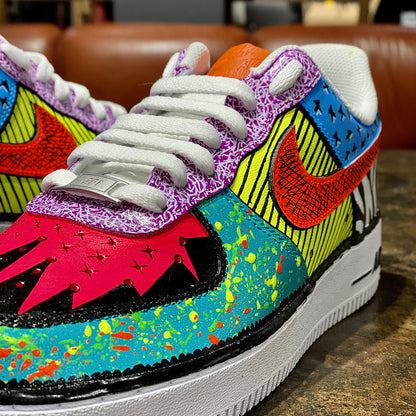 NIKE AIR FORCE 1 '07 CUSTOM ZOO