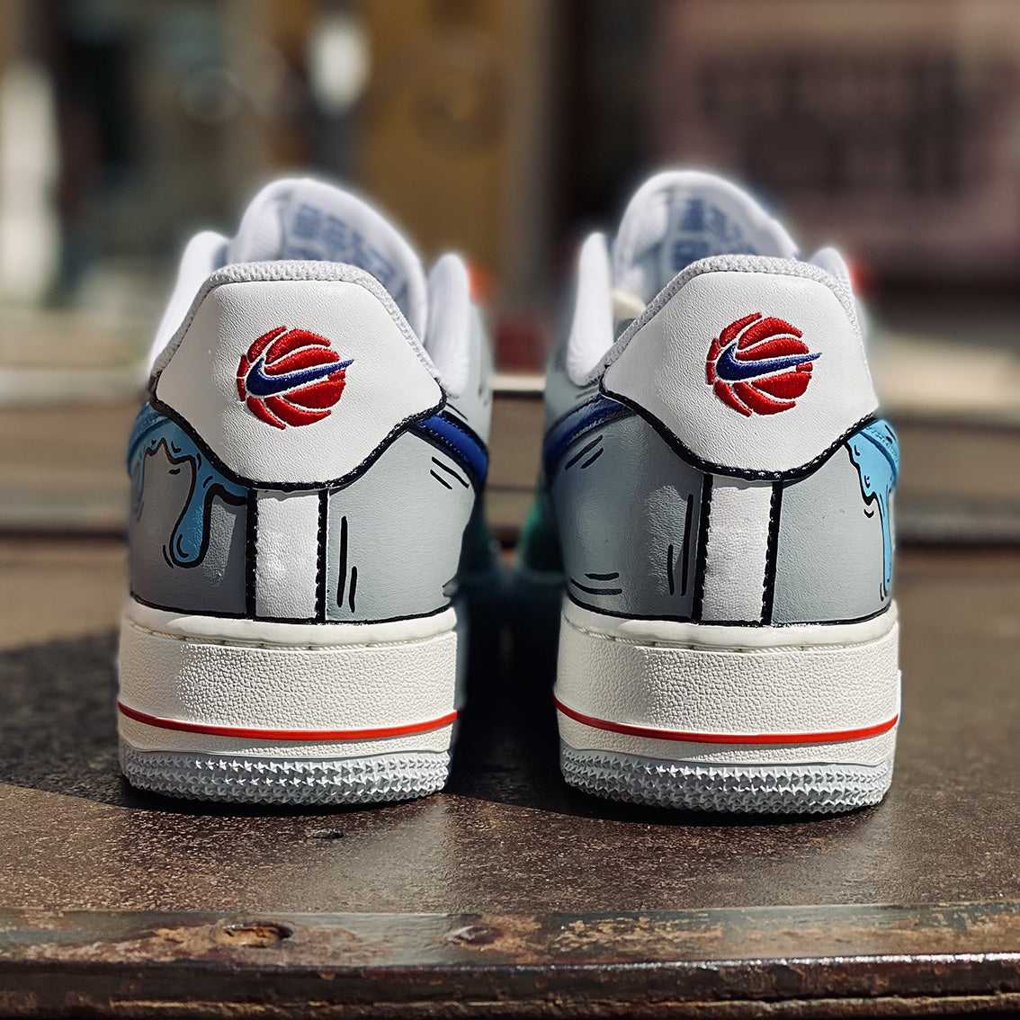 NIKE AIR FORCE 1 '07 CUSTOM SPRY
